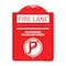 Signmission Fire Lane No Parking Police Enforced W/ No Parking Heavy-Gauge Alum Sign, 18" x 24", RW-1824-24005 A-DES-RW-1824-24005 - alternate 1